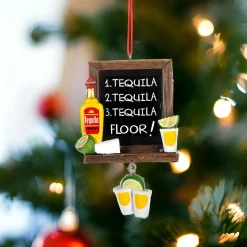 Festive Tequila Shots Ornament< Outlet