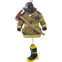 Fireman's Gear Ornament | The Christmas Loft<Kurt Adler Clearance