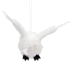 Flying White Owl Ornament<Kurt Adler Outlet