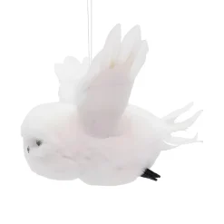 Flying White Owl Ornament<Kurt Adler Outlet