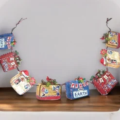 3.5 Foot Holiday Luggage Garland< Fashion