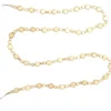 6 Foot Natural Wood Bead Garland< Hot