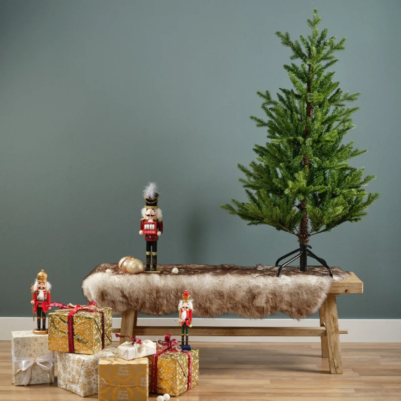 4 Foot Unlit Allison Pine Tree< New