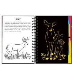 Forest Friends Scratch & Sketch Activity Book< New