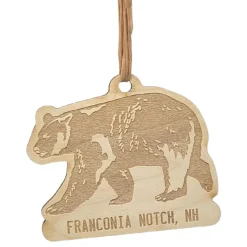 Franconia Notch NH Bear Ornament - The Christmas Loft< Outlet