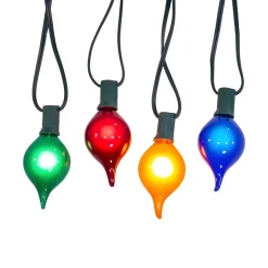 15.5Ft G45 Teardrop Light Set<Kurt Adler Outlet