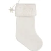 Fur Snowflake Christmas Stocking< Sale