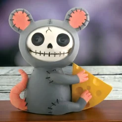 Furrybones Muenster Mouse Figurine< Discount
