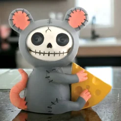 Furrybones Muenster Mouse Figurine< Discount