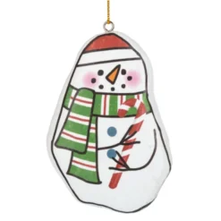 Ganz - Snowman Pebble Art Ornament< Online