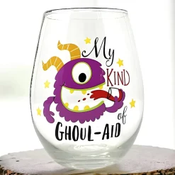 Ghoul Aid Monster 12oz Stemless Wine Glass< Best