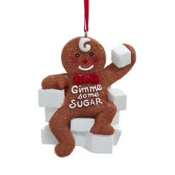 Gimme Some Sugar Gingerbread Man Ornament<Kurt Adler New
