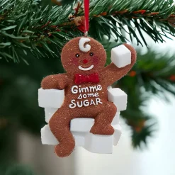 Gimme Some Sugar Gingerbread Man Ornament<Kurt Adler New