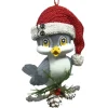 Gingham Holiday Sparrow Ornament | The Christmas Loft<Kurt Adler Sale