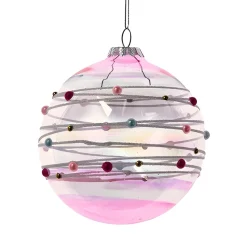 Glass Bubblegum Ball Ornament<Kurt Adler New