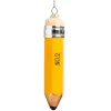 Glass Christmas Pencil Ornament< Sale