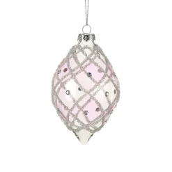 Glass Ice Jewel Finial Ornament< Sale