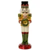 Glass Nutcracker With Black Hat Figurine< Hot
