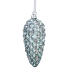 Glass Pinecone Ornament< Outlet