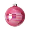 Glass Pink Candy Ball Ornament< Sale