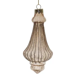 Glass Skirt Hanging Ornament< New