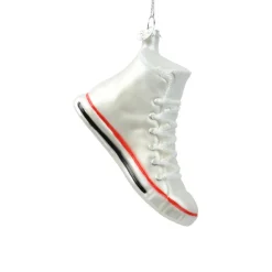 Glass White High Top Sneaker Ornament< Outlet