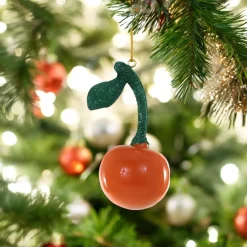 Glittered Cherry Ornament<Cody Foster & Co. Online
