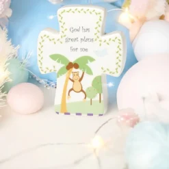 God Created Everything Musical Cross - Monkey< Clearance