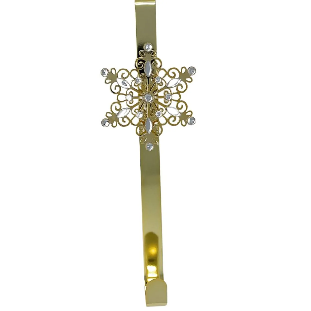 Gold Snowflake Wreath Hanger< Hot