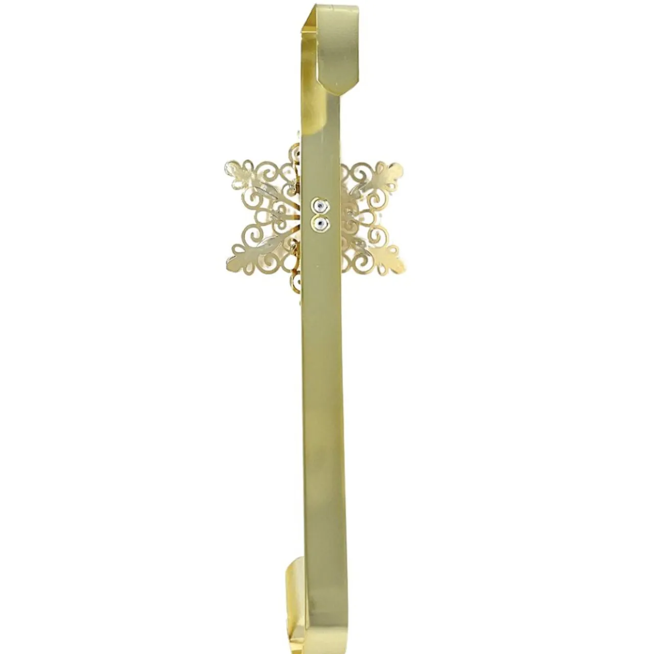 Gold Snowflake Wreath Hanger< Hot
