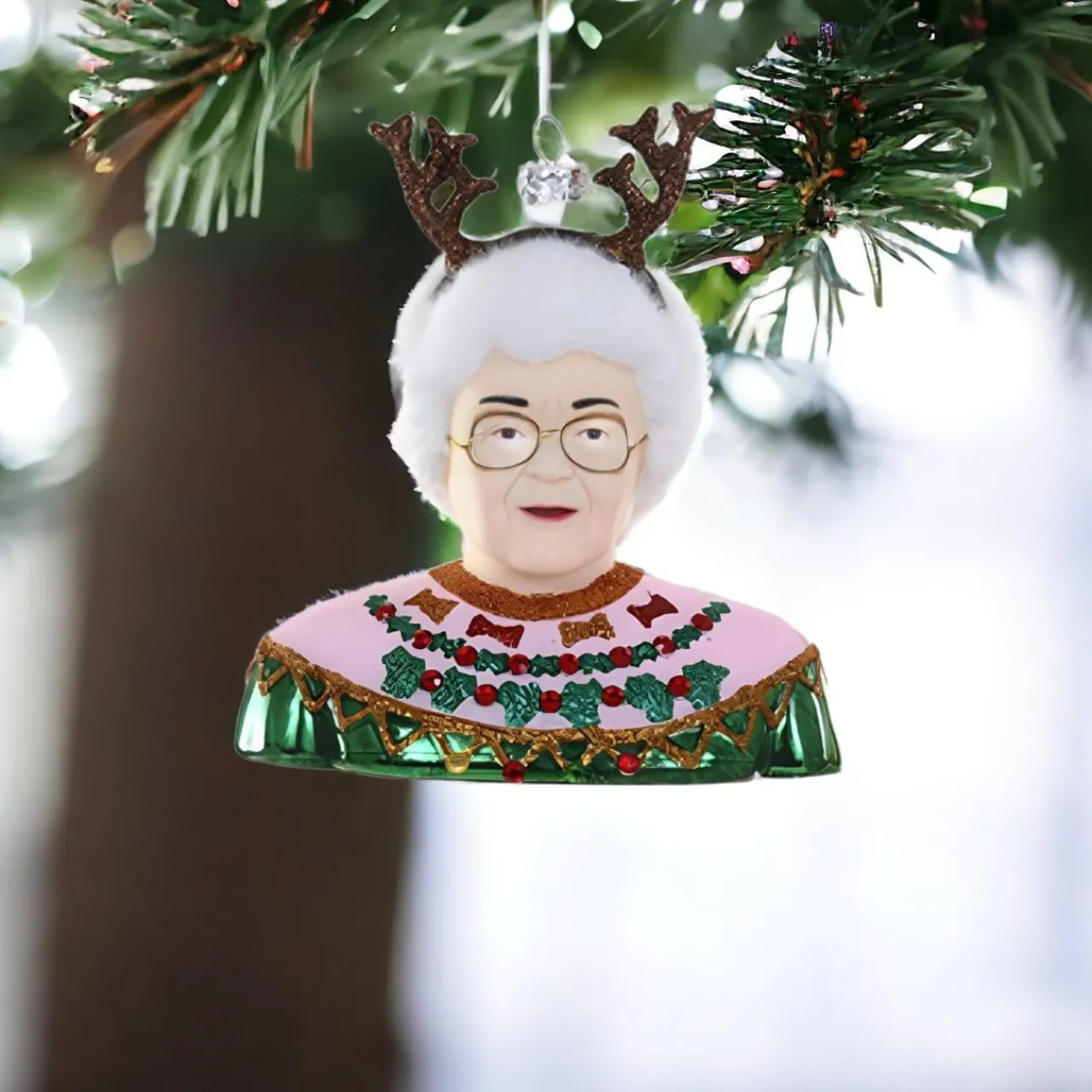 Golden-Sophia Christmas Ornament<Cody Foster & Co. Discount