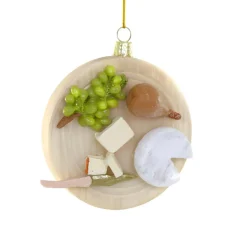 Gourmet Cheese Plate Christmas Ornament<Cody Foster & Co. Best