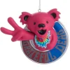 Grateful Dead Purple Peace Pink Ornament<Kurt Adler Sale