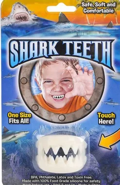 Great white shark teeth< Fashion