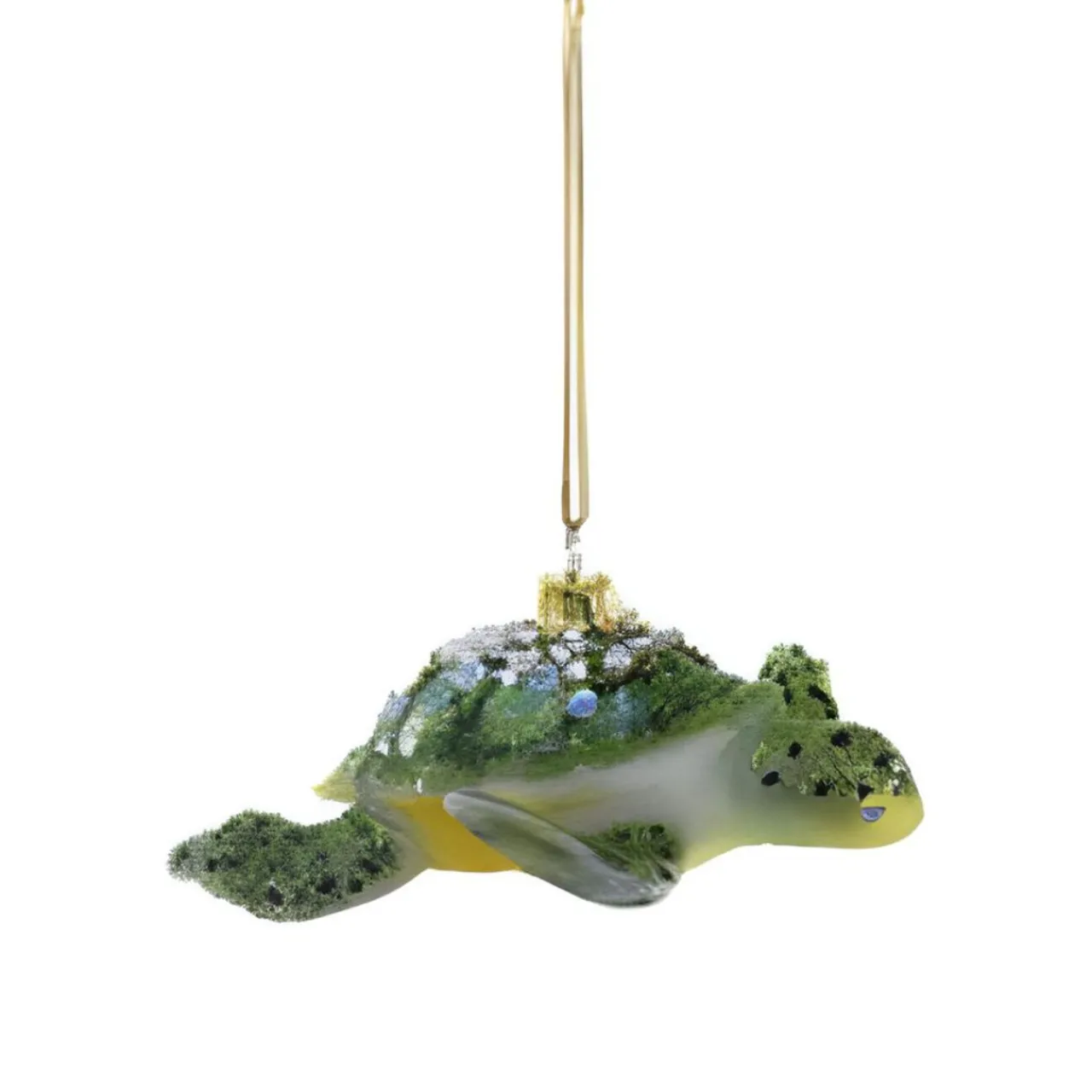 Green Deep Sea Turtle Ornament<Cody Foster & Co. Discount