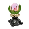 Green Hands Holding A Plasma Globe< New
