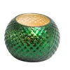 Green Mercury Glass Votive Candle - Enchanted Glow< Online