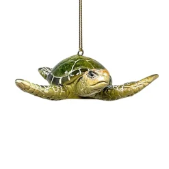Green Sea Turtle Ornament< Sale