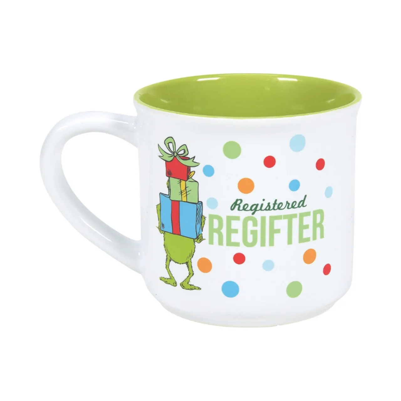Grinch Registered Re-Gifter Mug< Clearance