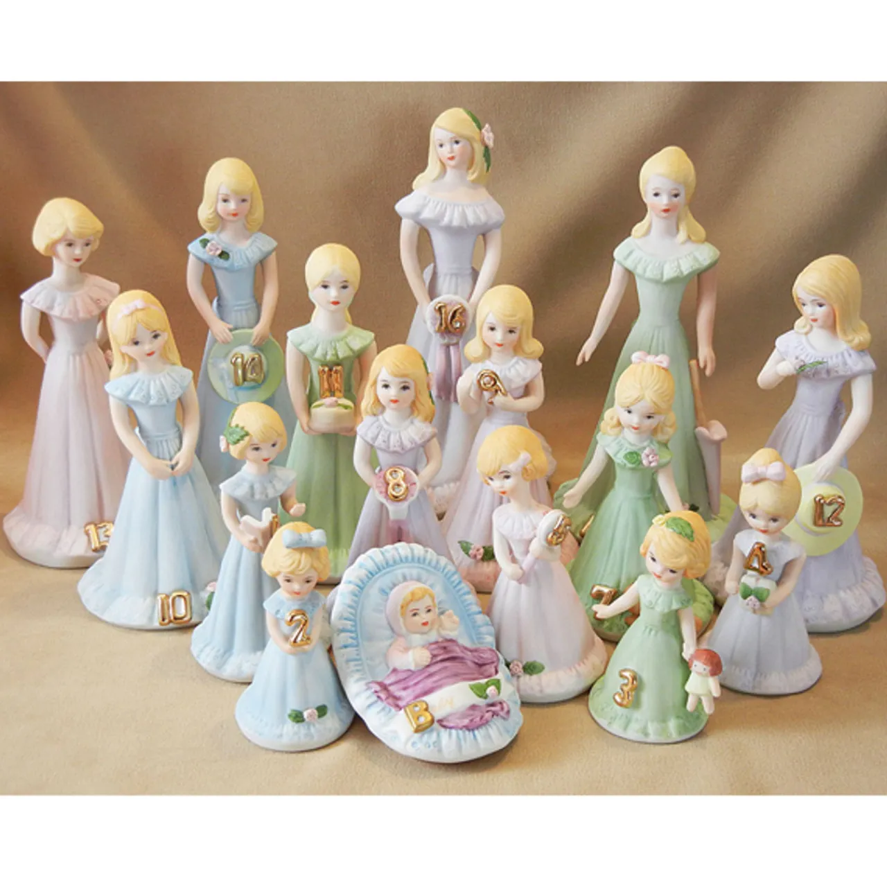 Growing Up Girls -- Blonde Age 9 - The Christmas Loft< New