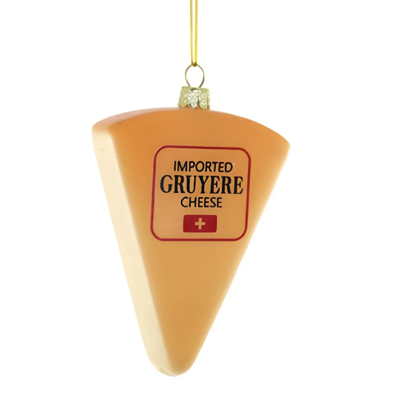 Gruyère Cheese Wedge Ornament<Cody Foster & Co. Hot