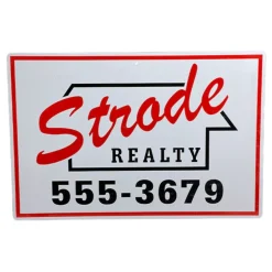Halloween 1978 Strode Realty Sign< Fashion