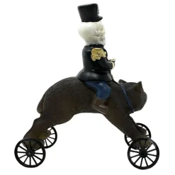 Halloween Cat on Wheels with Skeleton Rider< Online