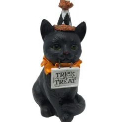Halloween Trick Or Treat Party Cat  | The Christmas Loft< Clearance