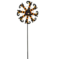 Halloween Wind Spinner w/Witches' Shoes< Outlet