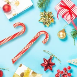 Hammond's Candies Peppermint Candy Canes Filled With Chocolate< Hot