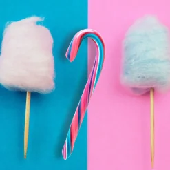 Hammond's Candies Tye Dye Cotton Candy Cane< Discount
