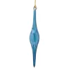 Hand Blown Glass Blue Icicle Ornament<Egyptian Museum Clearance