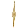 Hand Blown Glass Yellow Icicle Ornament<Egyptian Museum Clearance