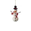 Handmade Wool Felt Snowman Ornament< Online
